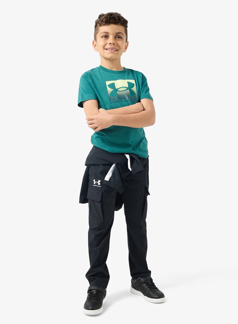 UNDER ARMOUR Youth Icon Woven Sweatpants - Image 2